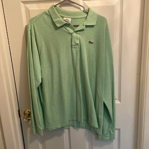 Medium Lacoste long sleeve polo